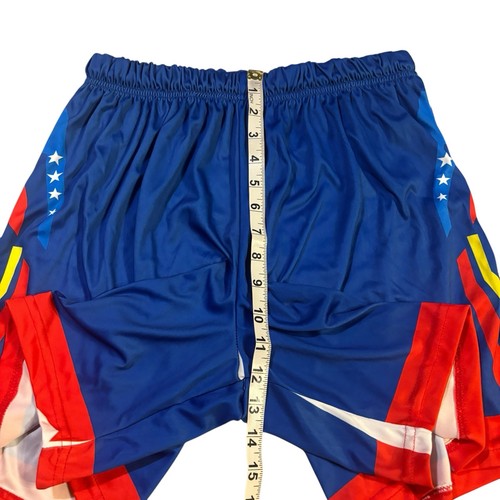 New Arrival Venezuela Athletic Shorts Blue Mens Large Activewear Olympics - Picture 10 of 11
