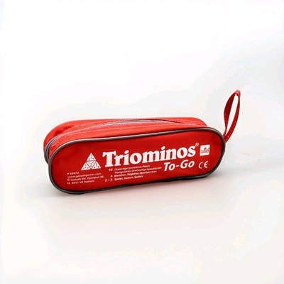 Goliath TRIOMINOS To-Go | Reisespiel Original | 60672 | TOP-Zustand Vollständig