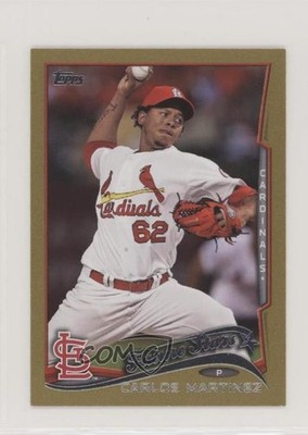 2014 Topps Mini Future Stars Gold 13/63 Carlos Martinez #474 h8e