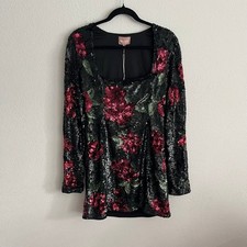 Show Me Your MuMu Out Tonight Sequin Mini Dress NWT