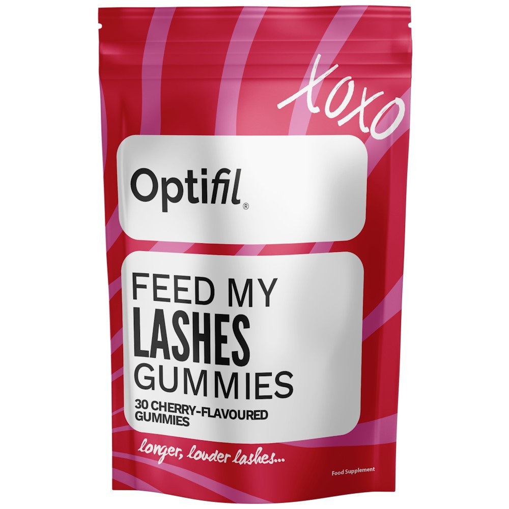 Optifil Feed My Lashes Gummies Food Supplement (Pack of 30)