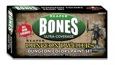 Reaper 09975 MSP Bones: Dungeon Colors Set Master Series Paints Bones