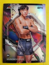 2024 Finest UFC Refractors #55 SeungWoo Choi