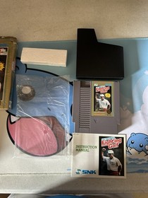 Lee Trevino's Fighting Golf Nintendo Nes Complete CIB Authentic 3 Screw Boxed