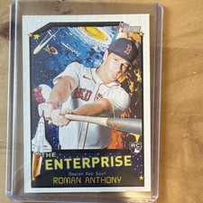 Topps 2026 Heritage The Enterprise Insert Roman Anthony Red Sox Rookie TE-RA