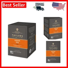 Savor the Richness: 50 Count Pure Assam Tea Bags - High in Antioxidants