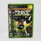 Tom Clancy's Splinter Cell Chaos Theory (Microsoft Xbox, 2005) No Manual