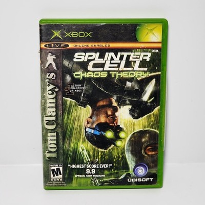 Tom Clancy's Splinter Cell Chaos Theory (Microsoft Xbox, 2005) No Manual