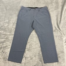 Bonobos Golf Pants Mens Size 36x28 Blue Slim Stretch Flex Performance