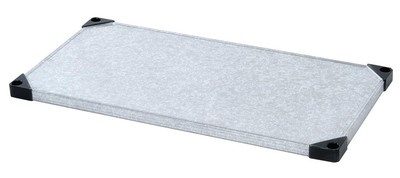 Quantum 1854SG Shelf, Solid, 54''W x 18''D, Double Hemmed Perimeter with Edge, ...