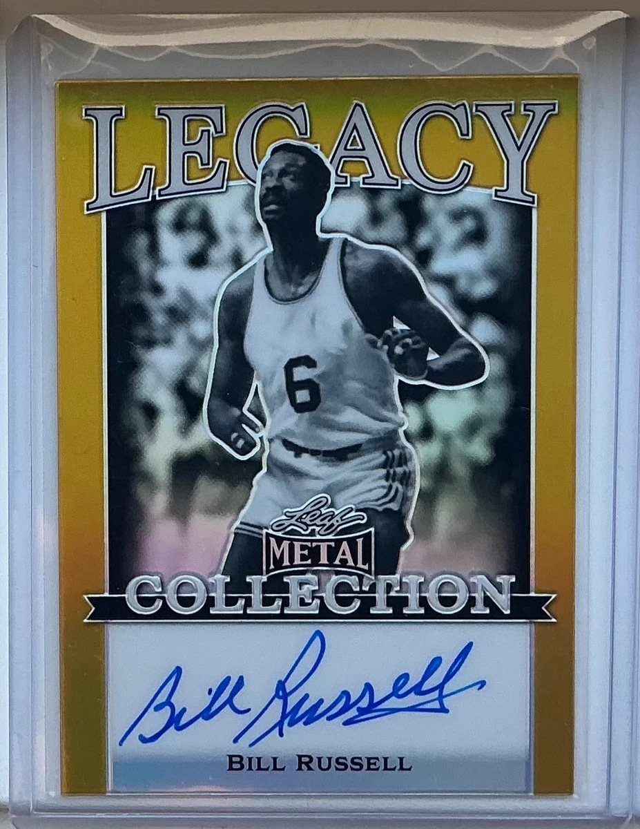 Leaf Bill Russell Basketball Sports Trading Cards & Accessories