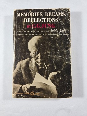 Memories Dreams Reflections C. G. Jung 1963 Vintage Paperback Book Psychology 