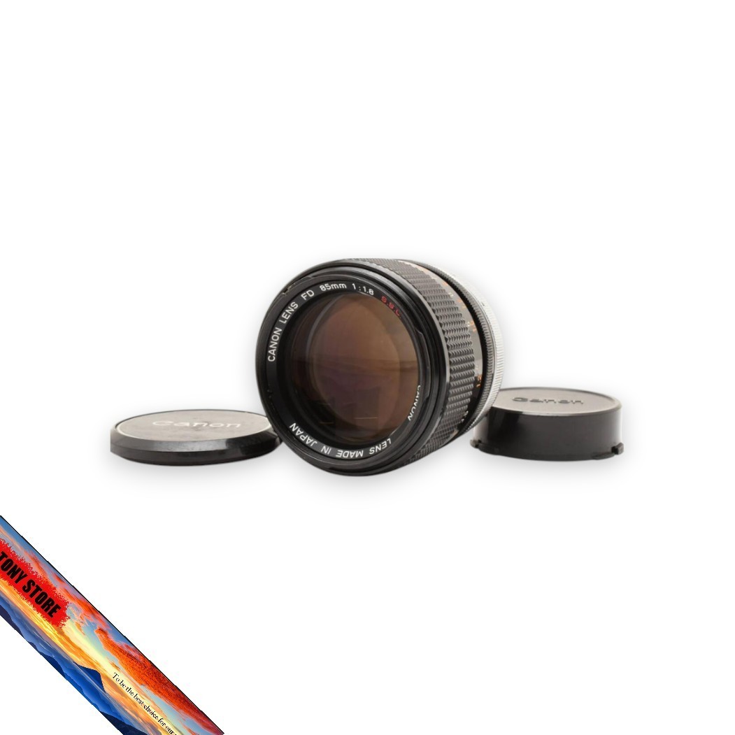 Canon FD 85mm F/1.8 S.S.C. MF Portrait Camera Lens Black SSC