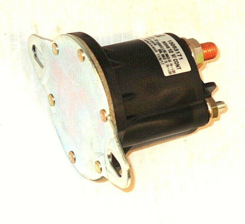 Continuous Duty 24V Solenoid Relay – Heavy Duty 4-Terminal Switch (Replaces 1114239, 7-1020)