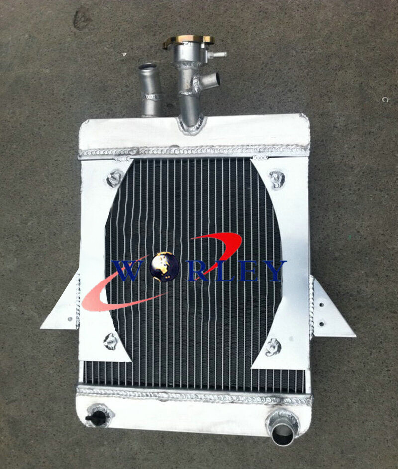 3 Row Aluminum Radiator For Triumph GT6 + Shroud + Fan 1966-1973 68 69 ...