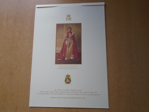 Isle of Man - 2002 Golden Jubilee Royal Paintings collectors pack MNH. - Picture 3 of 3
