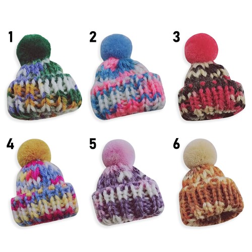 Knitting Christmas Hats Yarn Knitted Finger Hat DIY Sewing Crafts - Picture 6 of 18