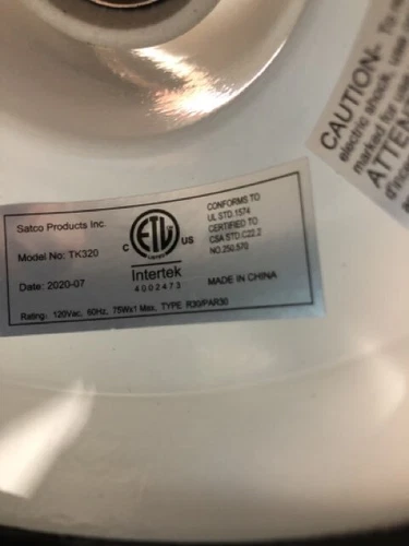 Satco TK320 75w Max Light Housing - Picture 5 of 11