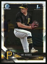 2018 Bowman Draft #BDC-24 Joe Jacques Chrome