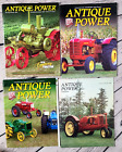 Lot of 4 Antique Power Tractor Collector Magazine Keep History Alive Farm Equip.
