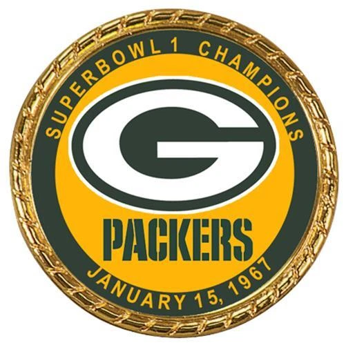 Green Bay Packers Super Bowl Championship Tribute Coin