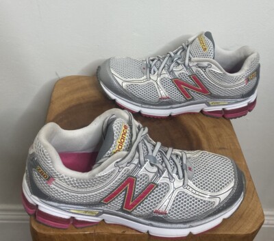 New Balance USA Running Shoe W780WP1 Women s 8 Silver Pink