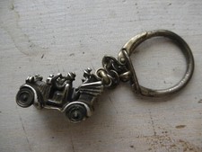 Schlüsselanhänger Massiv Silber 835 Auto Oldtimer Vintage