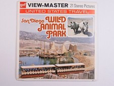 View Master San Diego Wild Animal Park CA 3 reel packet A207 - GE1