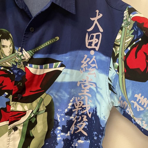 Maglia Vintage Anime Samuri Uomo XL Giappone 2000 - Foto 7 di 9
