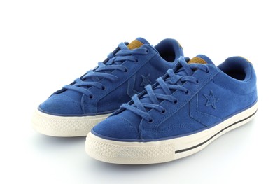 Converse cons Star Player Ox Blue Jay Suede talla 42,5/43,5 us 9 | eBay