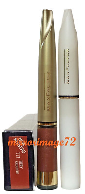 Max Factor Lipfinity Lipstick  #113 FIERY, Original Formula ~ 'RARE/HTF'