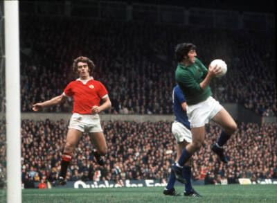 #ad Manchester Ted MacDougall making his home debut as he puts pressur Old Photo AU $9.00