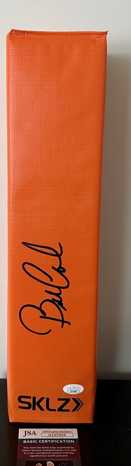 Bill Cowher Autographed Signed Pittsburgh Steelers PITTSBURG STEELERS NFL PYLON JSA COA AUTHENTIC HOF 
