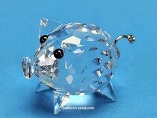 Swarovski Crystal Mini Pig Barnyard Friends v...
