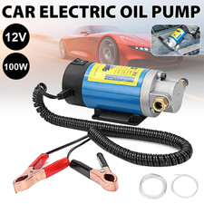12V 100W Electric Oil Transfer Pump for Car and Motorcycle Diesel Fluid Siphon