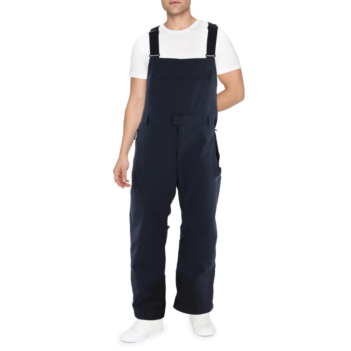 Мужской черный комбинезон Obermeyer для холодной погоды, зимние лыжные брюки, верхняя одежда XL BHFO 8438