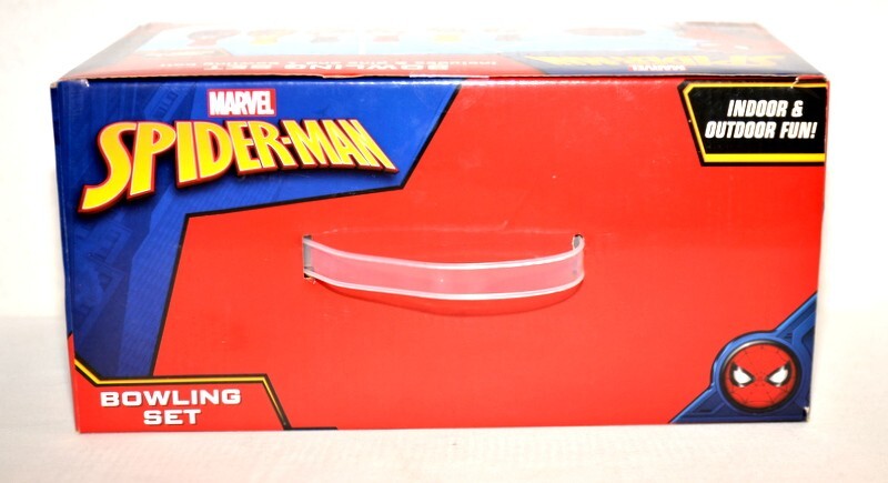 What Kids Want, Inc. Marvel Spiderman Bowling Set - 6 Pins & 2 Balls 