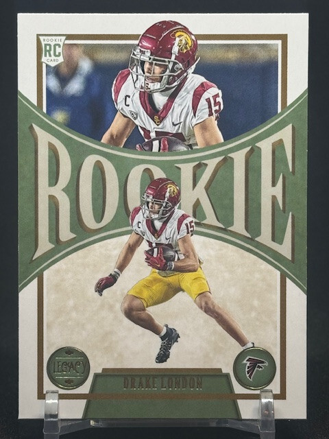 2022 Panini Legacy DRAKE LONDON Base Rookie #151 Atlanta Falcons