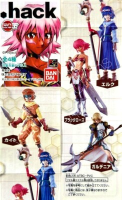 Figurine Gashapon HACK NEUF – Série Complète Vol 1 – Rare HGIF HG Bandai