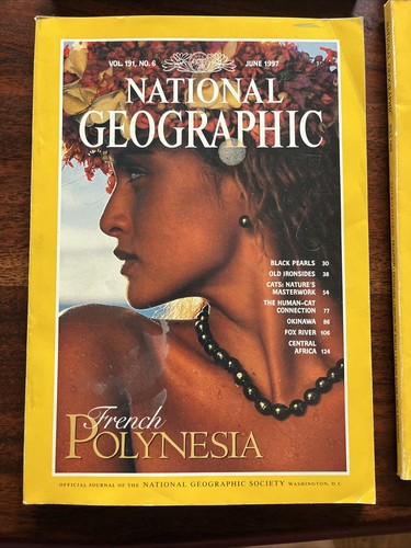 7 National Geographic Magazines July 1995-April 1999 Magazine Lot - Picture 6 of 18