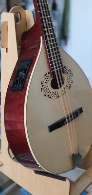 Mandola RGII with EQ made by Hora, Romania, solid wood