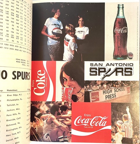 1975-76 Julius Erving autographed NY Nets ABA Playoff Program Beckett Cert! - Picture 4 of 12