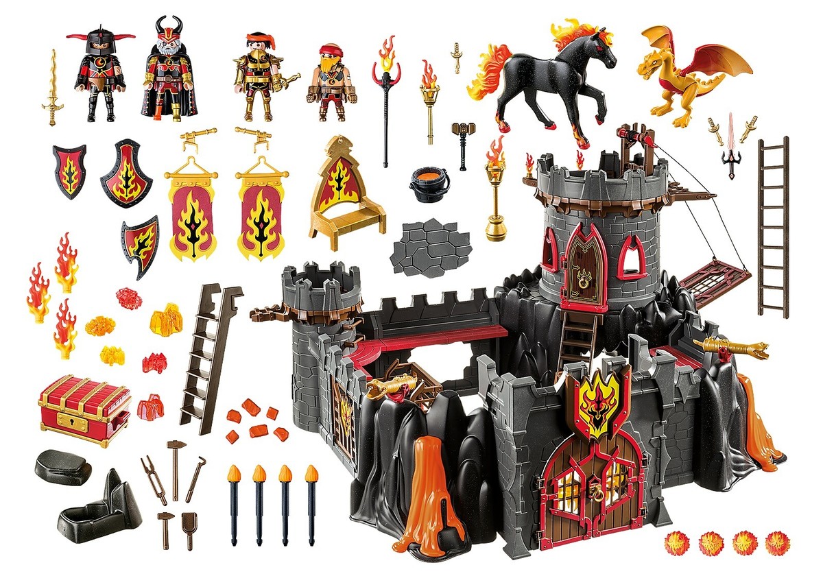 Novelmore Burg Playmobil Amazon Gran Castillo De Novelmore