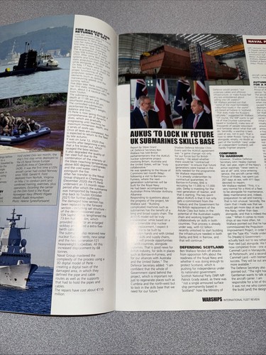 Warships International Fleet Review Magazine July 2023 - Picture 3 of 8