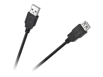 5901890015233 Kabel USB wtyk-gniazdo 1.5m Cabletech Eco-Line Cabletech