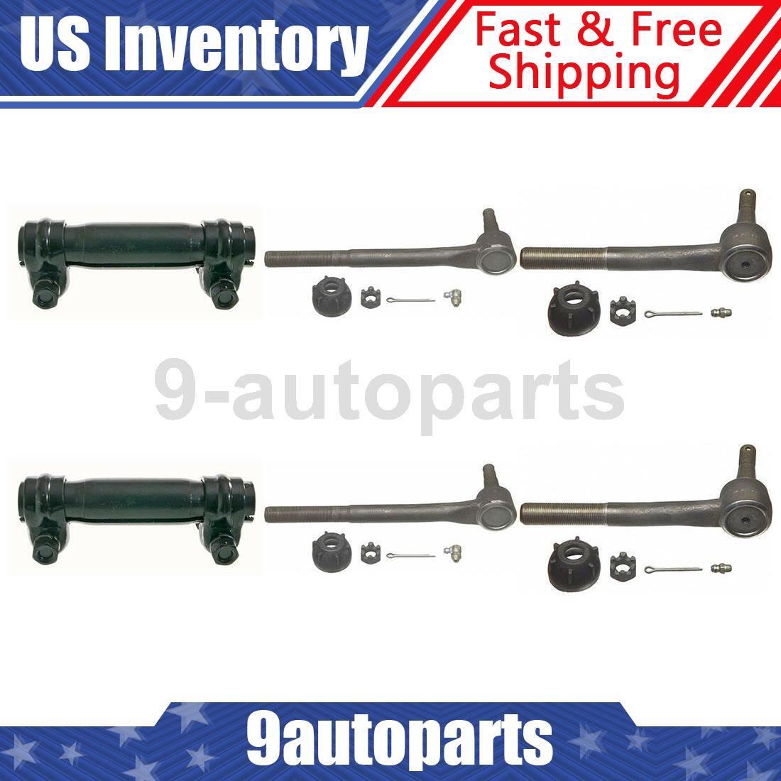 MOOG Tie Rod End & Adjusting Sleeve 6pcs For 19711972 Chevrolet C10