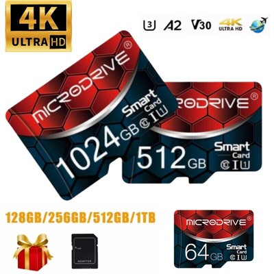 Low Price 128GB 256GB Micro SD TF Card Memory Card High Speed Memoria & Adapter