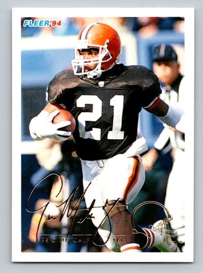 1994 Fleer Eric Metcalf #100 Cleveland Browns