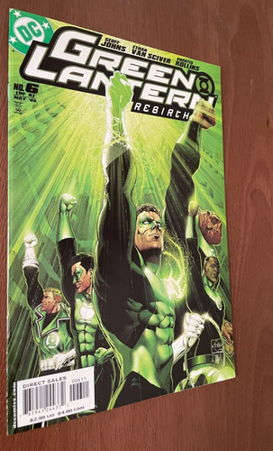 Green Lantern: Rebirth 1-6 Set MINT, #'s 1-4 SIGNED by Geoff Johns! DC 2004 - Picture 22 of 23