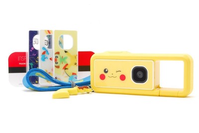 Canon iNSPiC REC FV-100 Pikachu Model Pokémon Digital Toy Camera  